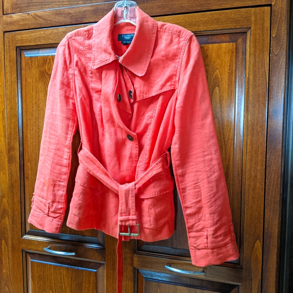Talbot's Pure Irish Linen Jacket